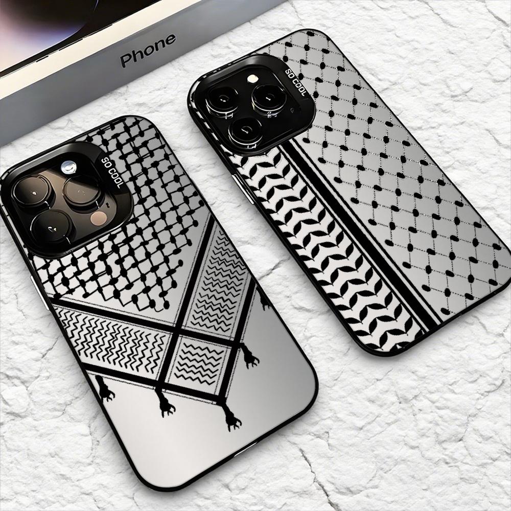 Apple Iphone 16 - Чехол для телефона Keffiyeh P-Palestine для