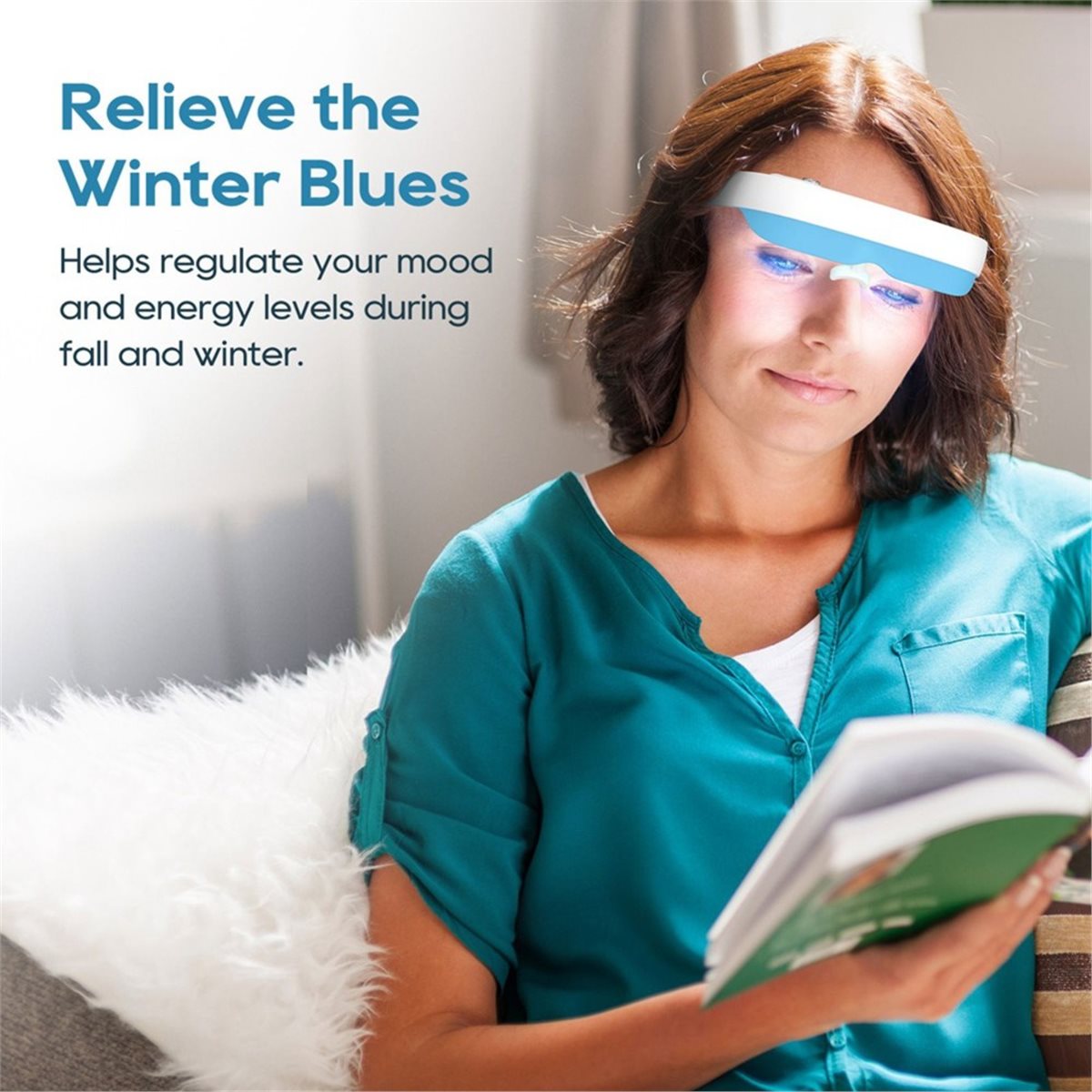 Light Therapy Glasses - Очки для светотерапии DT75BG: портативная лампа