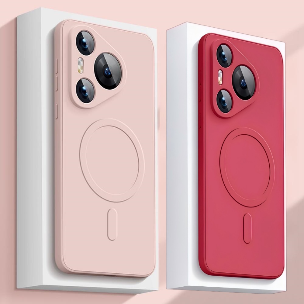 Huawei Mate 60 - Роскошный силиконовый чехол для телефона Magsafe