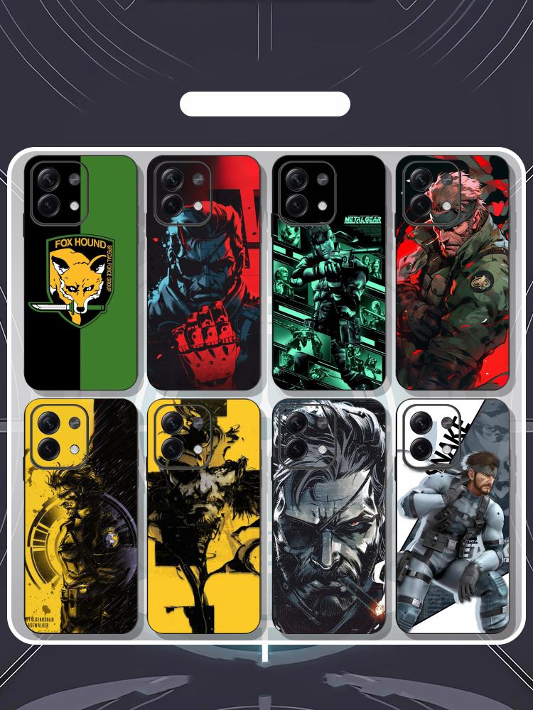 Xiaomi Redmi Note 14 - Чехол для телефона Game Metal Gear