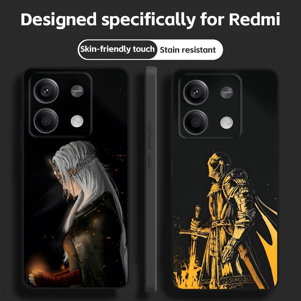 Xiaomi Redmi Note 14 - Классический чехол для телефона DARK SOULS