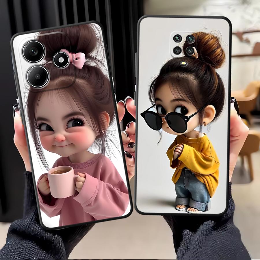 Xiaomi Redmi Note 14 - Чехол для телефона с мультяшным рисунком