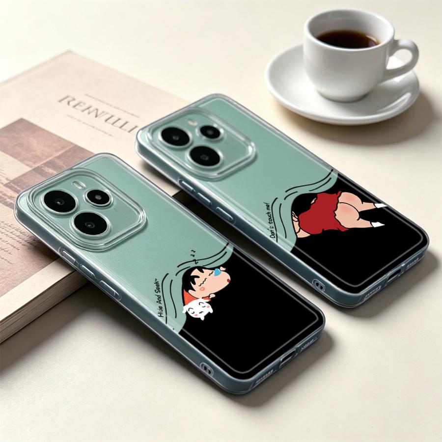 Xiaomi Redmi Note 14 - Мягкий чехол для телефона с рисунком
