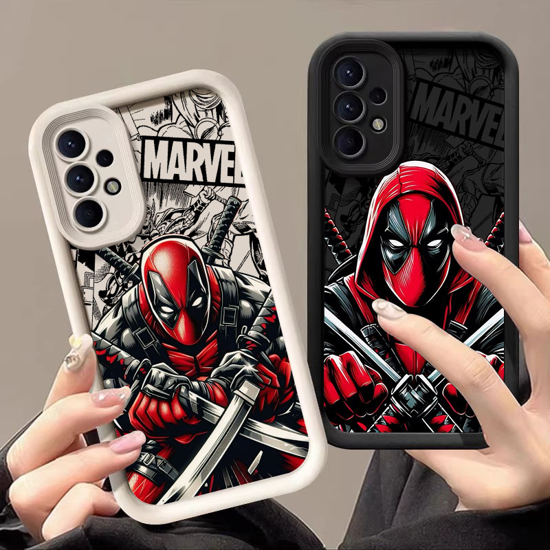 Samsung Galaxy A55 - Чехол Swordsman Deadpool Marvel для Samsung