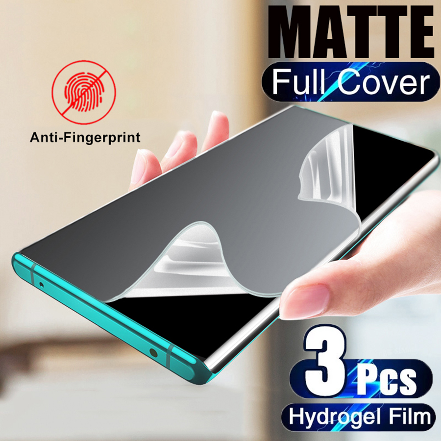Realme Gt 6 - 3 шт. матовая Гидрогелевая пленка для