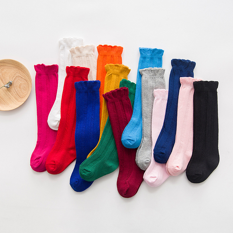 Осенние Хлопковые гольфы ярких – обзор и цена Baby Sock Oximeter