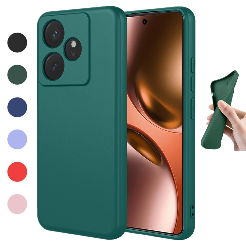 Гибкий чехол из жидкого силико – обзор и цена Realme Gt 6